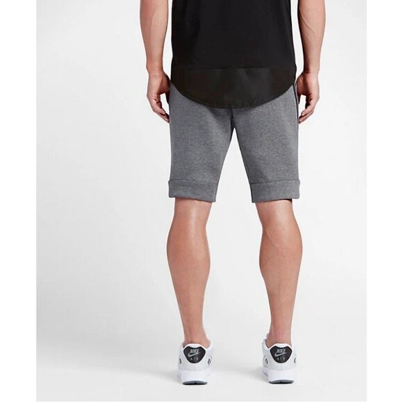 Nike Sportswear Tech Fleece Shorts Athletic Grey Men’s SZ S - Picture 4 of 12